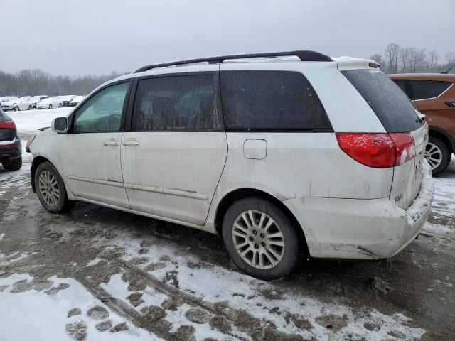 5TDZK22C08S146816 - 2008 TOYOTA SIENNA XLE WHITE photo 2