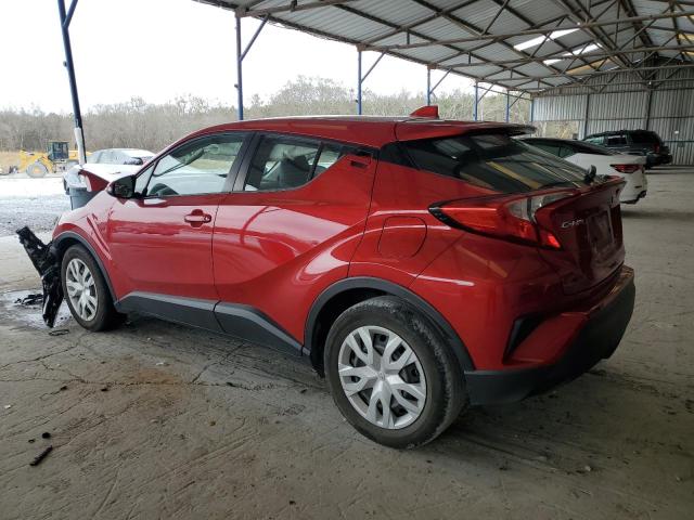 NMTKHMBX7LR107565 - 2020 TOYOTA C-HR XLE RED photo 2