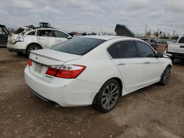 1HGCR2F56DA283006 - 2013 HONDA ACCORD SPORT WHITE photo 3