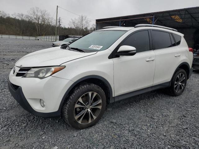 2T3YFREV6FW152315 - 2015 TOYOTA RAV4 LIMITED WHITE photo 1