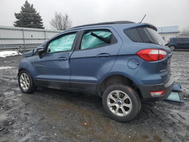 MAJ6S3GL8NC464509 - 2022 FORD ECOSPORT SE BLUE photo 2