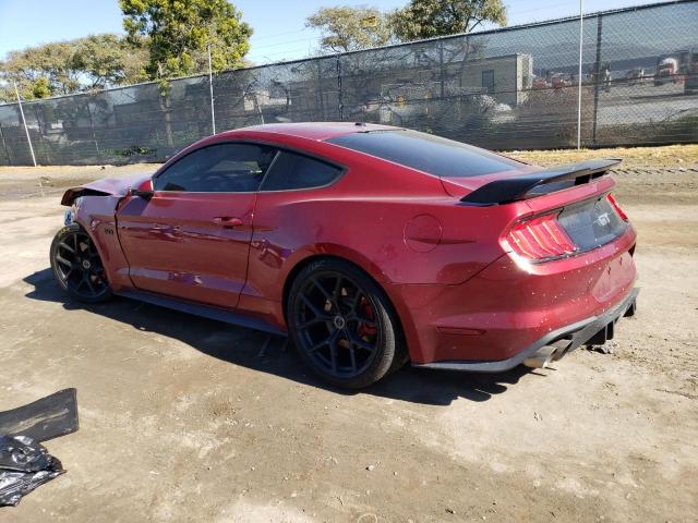 1FA6P8CF9K5169689 - 2019 FORD MUSTANG GT BURGUNDY photo 2