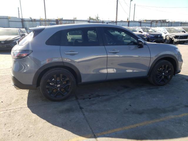 3CZRZ2H58PM714355 - 2023 HONDA HR-V SPORT GRAY photo 3