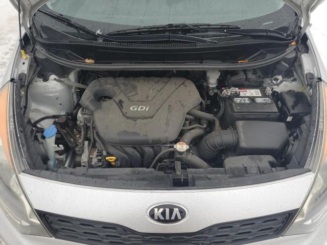 KNADM5A31D6211686 - 2013 KIA RIO LX SILVER photo 11