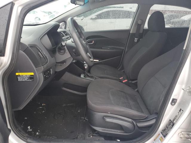 KNADM5A31D6211686 - 2013 KIA RIO LX SILVER photo 7