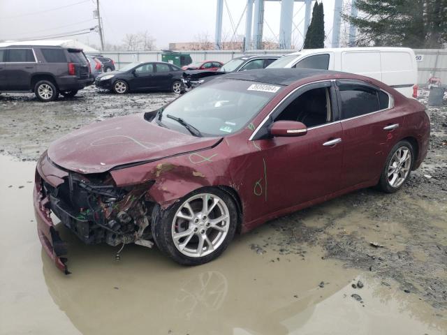 1N4AA5AP9DC847054 - 2013 NISSAN MAXIMA S RED photo 1