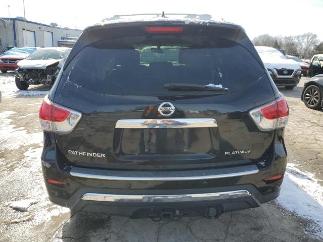 5N1AR2MNXEC624448 - 2014 NISSAN PATHFINDER S BLACK photo 6