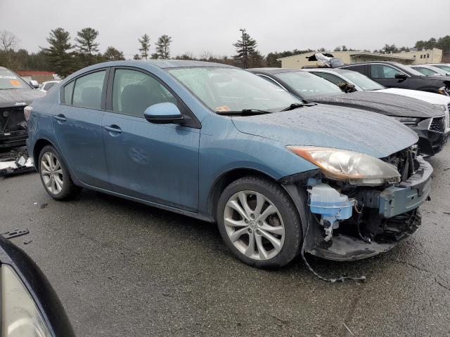 JM1BL1U61B1377308 - 2011 MAZDA 3 S BLUE photo 4