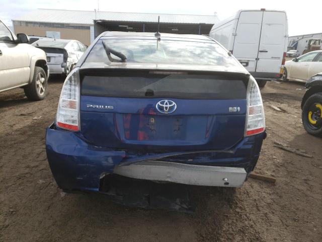 JTDKN3DU7B1430940 - 2011 TOYOTA PRIUS BLUE photo 6