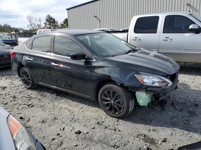 3N1AB7AP2JY302967 - 2018 NISSAN SENTRA S BLACK photo 4