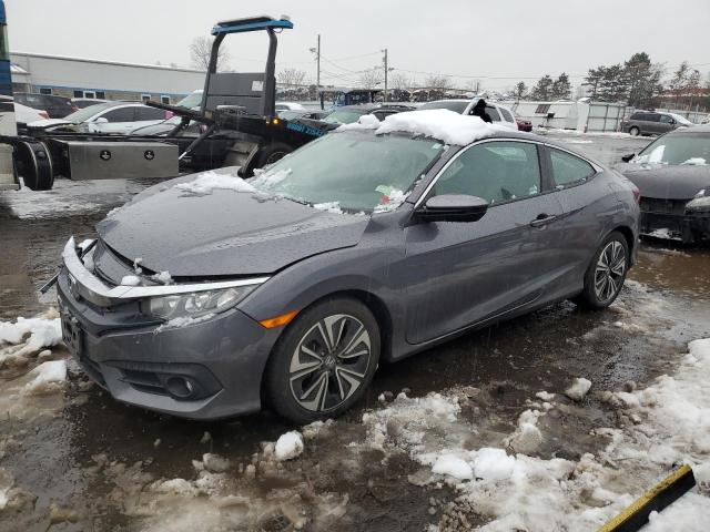 2HGFC3B32JH355213 - 2018 HONDA CIVIC EX GRAY photo 1