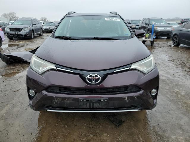 2T3RFREV3GW431615 - 2016 TOYOTA RAV4 XLE PURPLE photo 5