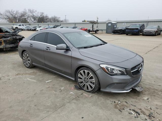 WDDSJ4EB5JN553244 - 2018 MERCEDES-BENZ CLA 250 GRAY photo 4