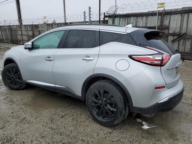 5N1AZ2MG1JN122654 - 2018 NISSAN MURANO S SILVER photo 2