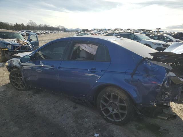 19UUA76548A003467 - 2008 ACURA TL TYPE S BLUE photo 2