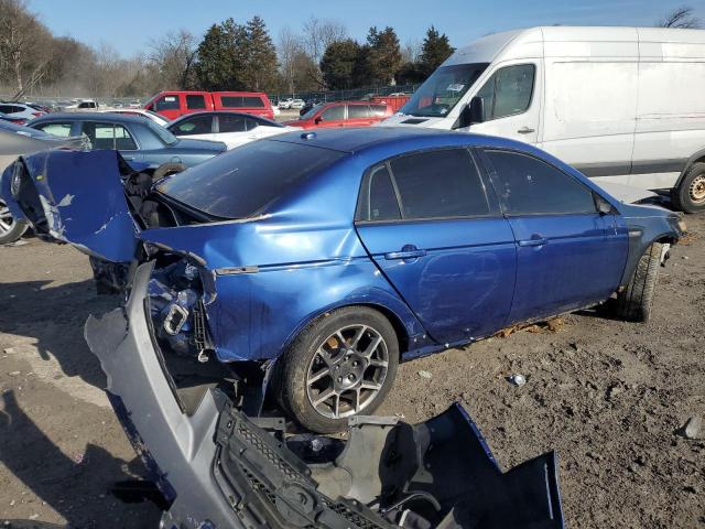 19UUA76548A003467 - 2008 ACURA TL TYPE S BLUE photo 3