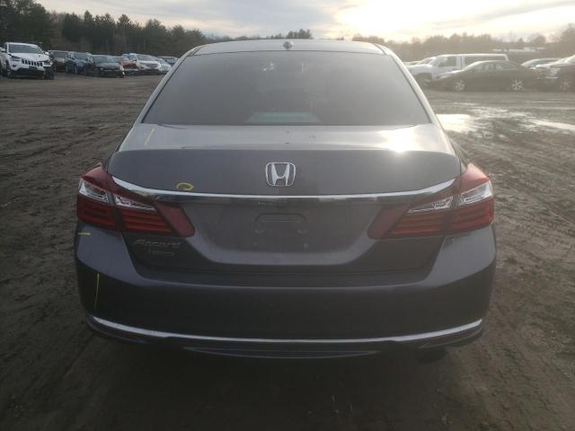 1HGCR2F71GA209661 - 2016 HONDA ACCORD EX GRAY photo 6