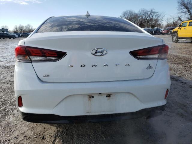 5NPE24AF3JH618685 - 2018 HYUNDAI SONATA SE WHITE photo 6