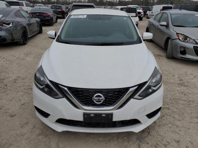 3N1AB7AP4KY237489 - 2019 NISSAN SENTRA S WHITE photo 5