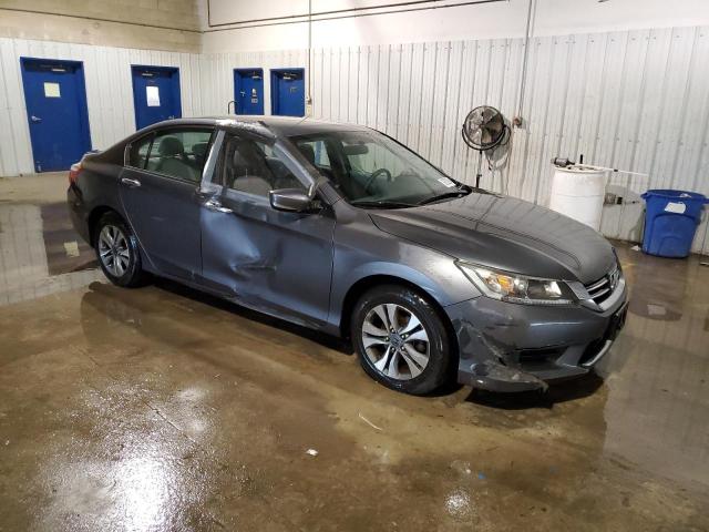 1HGCR2F34EA306251 - 2014 HONDA ACCORD LX GRAY photo 4