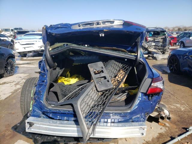 4T1G11AK5PU082985 - 2023 TOYOTA CAMRY SE NIGHT SHADE BLUE photo 6