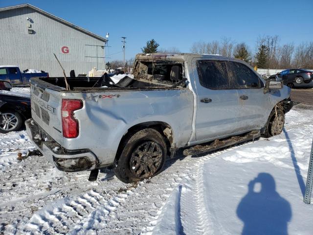 1GCPYBEKXMZ236797 - 2021 CHEVROLET SILVERADO K1500 CUSTOM SILVER photo 3