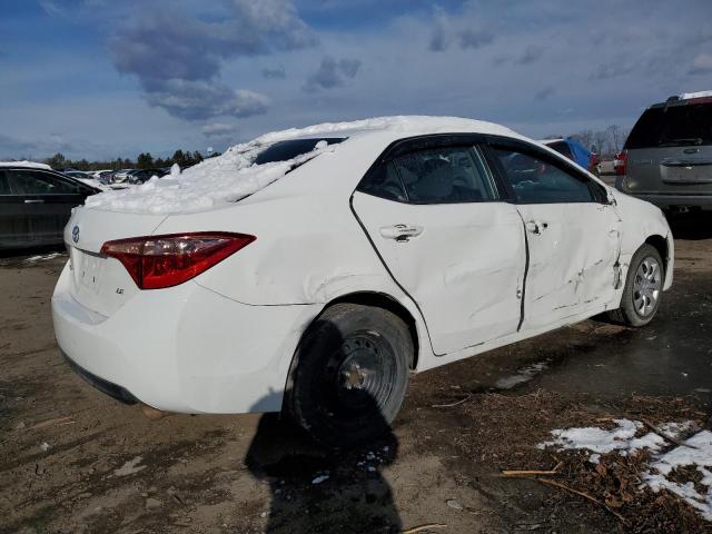 5YFBURHE8JP751372 - 2018 TOYOTA COROLLA L WHITE photo 3