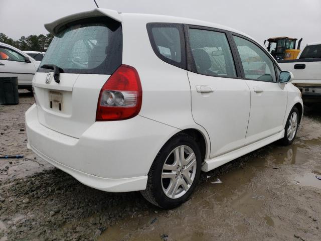 JHMGD38677S047892 - 2007 HONDA FIT S 白色 照片 3