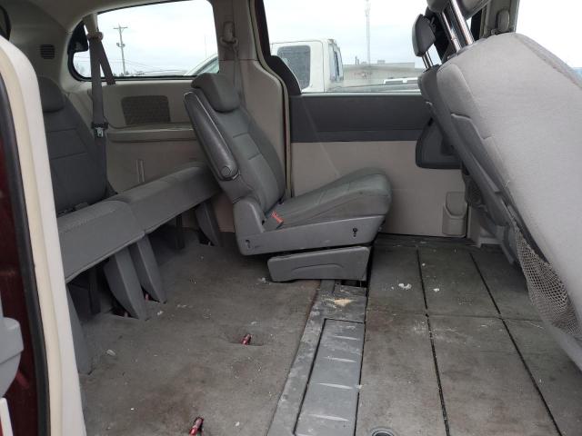 2A4RR5D12AR423032 - 2010 CHRYSLER TOWN & COU TOURING BURGUNDY photo 11