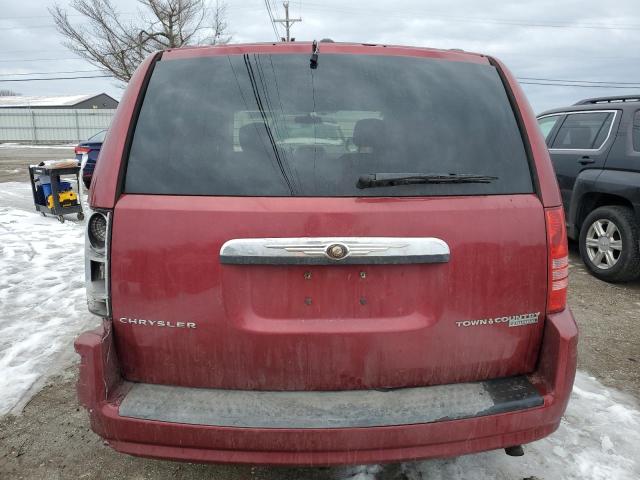 2A4RR5D12AR423032 - 2010 CHRYSLER TOWN & COU TOURING BURGUNDY photo 6