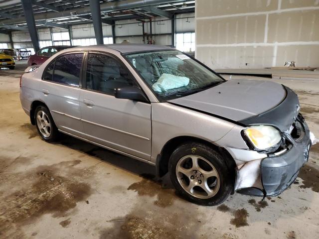 2HGES16503H599699 - 2003 HONDA CIVIC LX SILVER photo 4