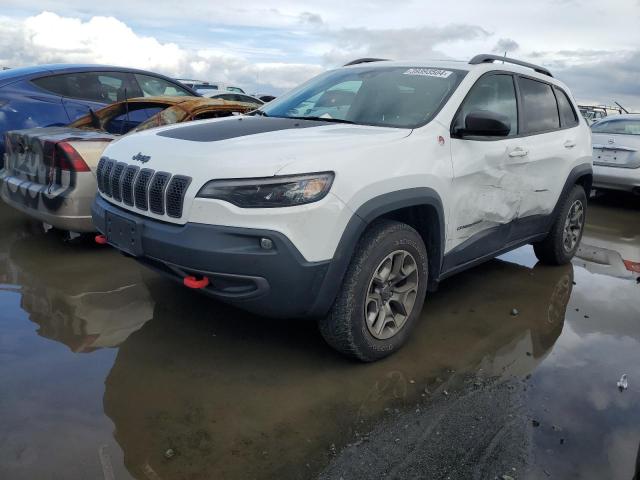 1C4PJMBX1MD115928 - 2021 JEEP CHEROKEE TRAILHAWK WHITE photo 1