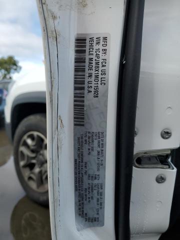 1C4PJMBX1MD115928 - 2021 JEEP CHEROKEE TRAILHAWK თეთრი ფოტო 13