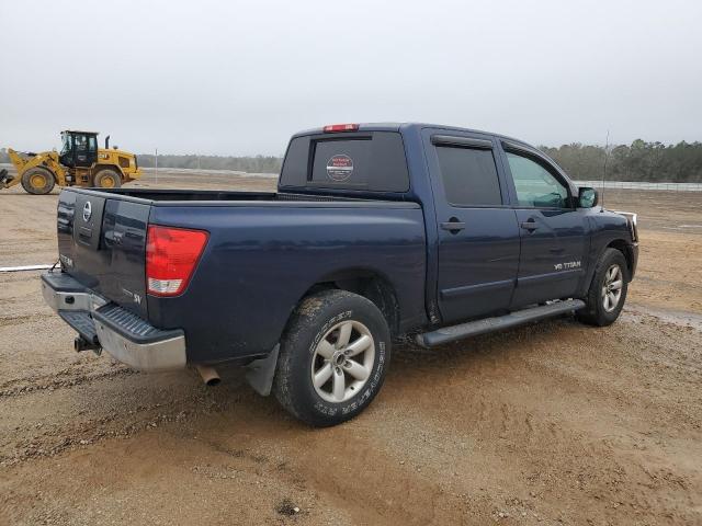 1N6BA0ED7CN328232 - 2012 NISSAN TITAN S BLUE photo 3