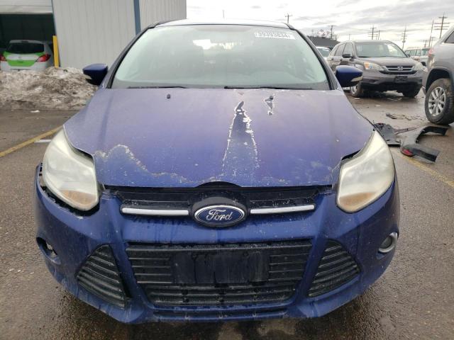 1FAHP3K29CL305097 - 2012 FORD FOCUS SE BLUE photo 5