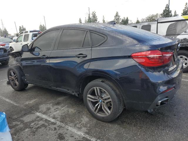 5UXKU0C54G0F93393 - 2016 BMW X6 SDRIVE35I BLUE photo 2