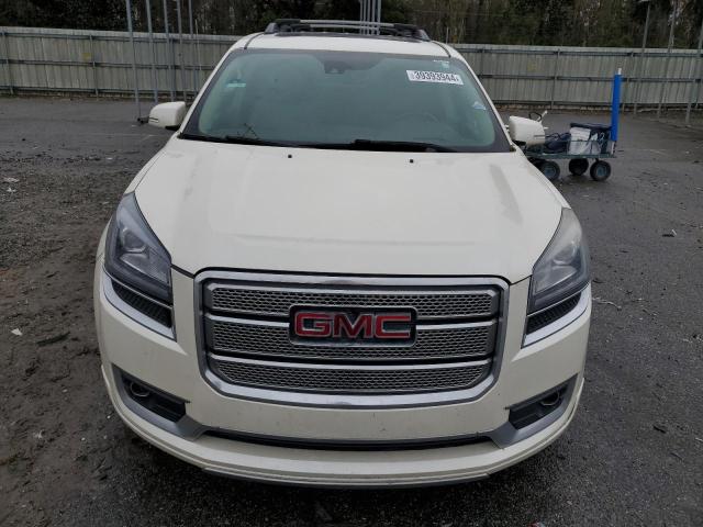 1GKKVTKD8FJ205536 - 2015 GMC ACADIA DENALI WHITE photo 5