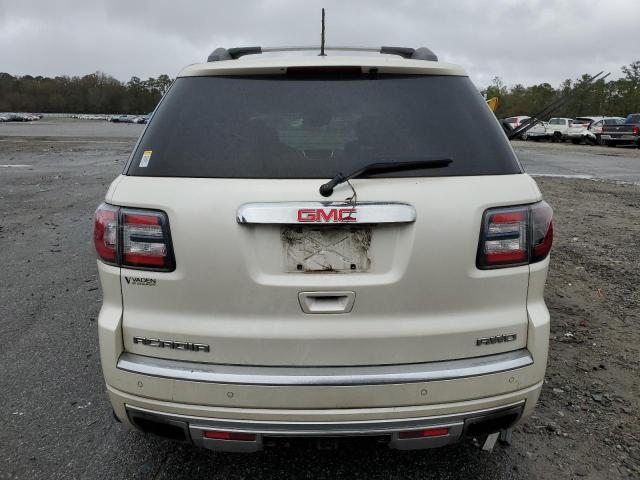 1GKKVTKD8FJ205536 - 2015 GMC ACADIA DENALI WHITE photo 6