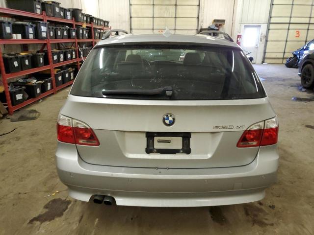 WBANN73526CN01581 - 2006 BMW 530 XIT SILVER photo 6