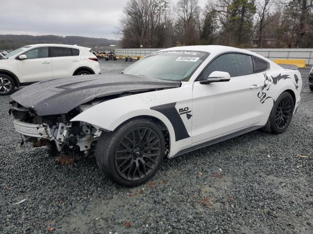 1FA6P8CF2J5127461 - 2018 FORD MUSTANG GT WHITE photo 1