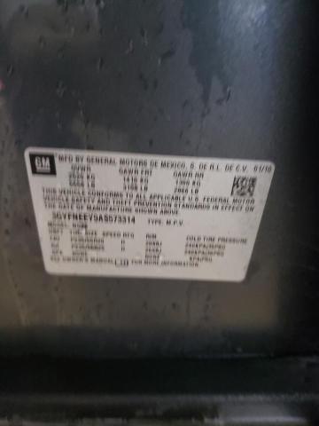 3GYFNEEY9AS573314 - 2010 CADILLAC SRX PERFORMANCE COLLECTION Сұр фото 12