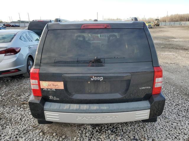 1J8FF48W38D705123 - 2008 JEEP PATRIOT LIMITED BLACK photo 6