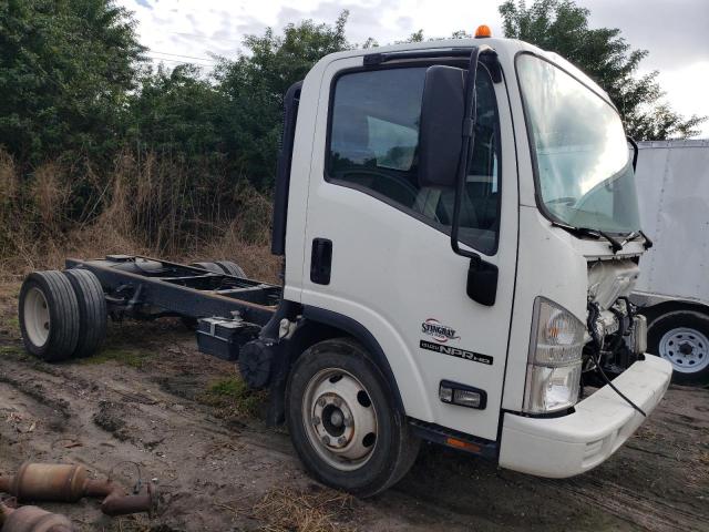 54DC4W1B1KS814570 - 2019 ISUZU NPR HD WHITE photo 4