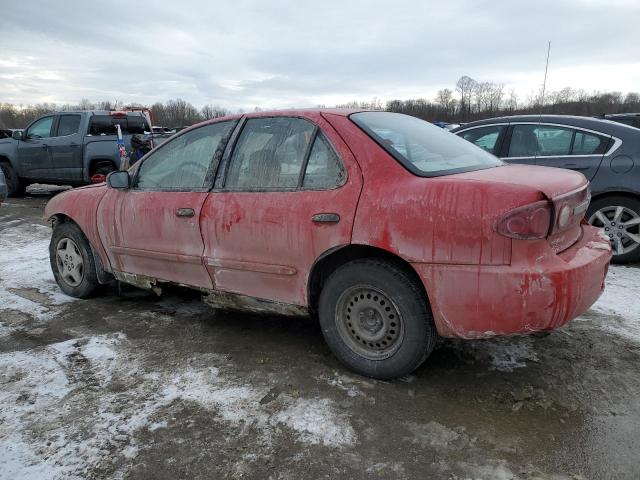 1G1JC52F537256021 - 2003 CHEVROLET CAVALIER RED photo 2