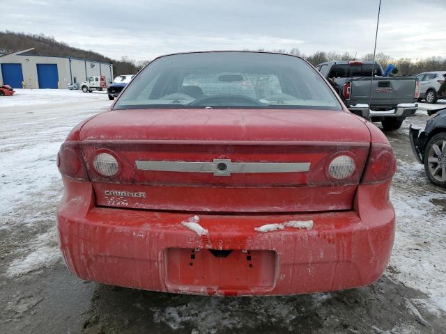 1G1JC52F537256021 - 2003 CHEVROLET CAVALIER RED photo 6