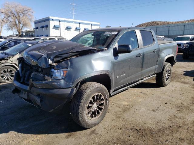 1GCGTEEN7J1235952 - 2018 CHEVROLET COLORADO ZR2 GRAY photo 1