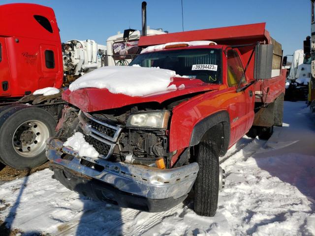 1GBJC34U97E133478 - 2007 CHEVROLET SILVERADO C3500 RED photo 1