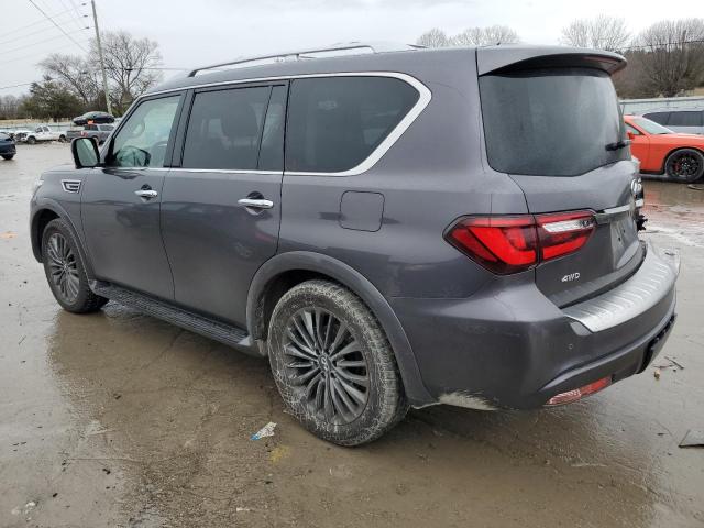 JN8AZ2AE8P9306177 - 2023 INFINITI QX80 LUXE GRAY photo 2