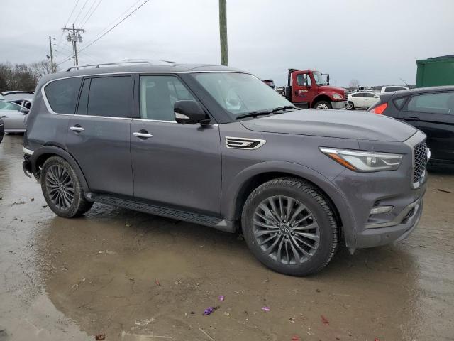 JN8AZ2AE8P9306177 - 2023 INFINITI QX80 LUXE GRAY photo 4