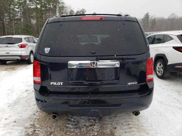 5FNYF4H50DB011371 - 2013 HONDA PILOT EXL BLACK photo 6